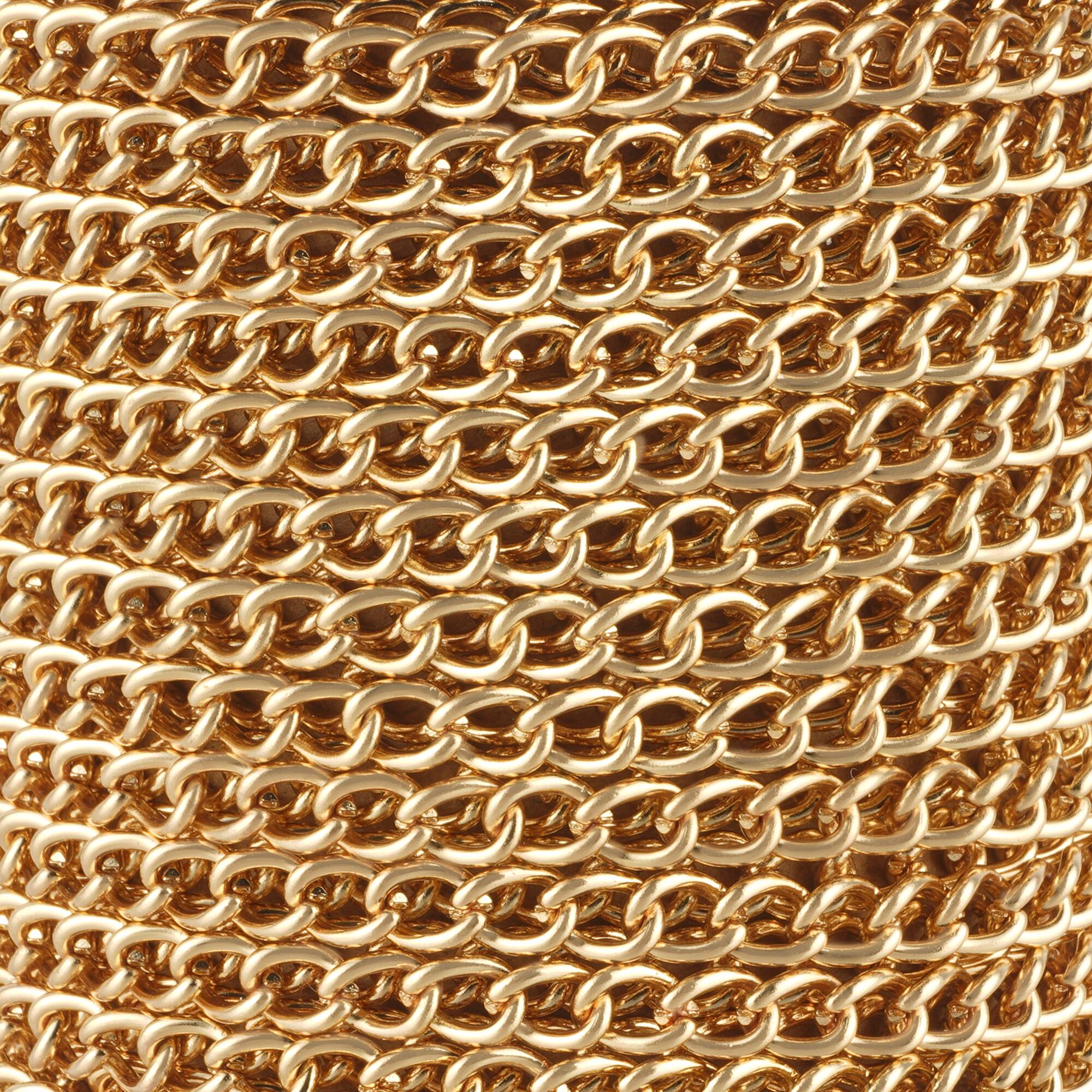 6yd. Gold Curb Chain by Bead Landing